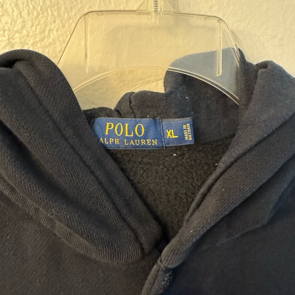 RALPH LAUREN POLO NEW YORK CITY SNAP BUTTON HOODIE SWEATSHIRT (XL) - Picture 13 of 13